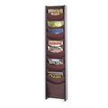 Safco Safco 4331MH Wood Magazine Rack with 12 Pockets in Mahogany 4331MH